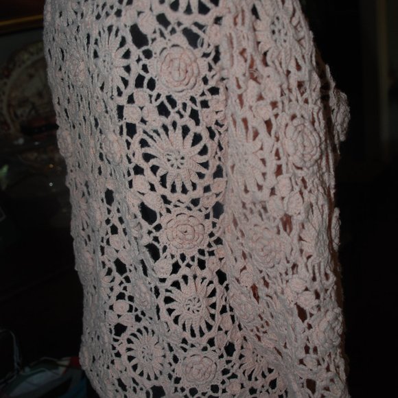 Vintage Crocheted Sweater - Picture 3 of 4
